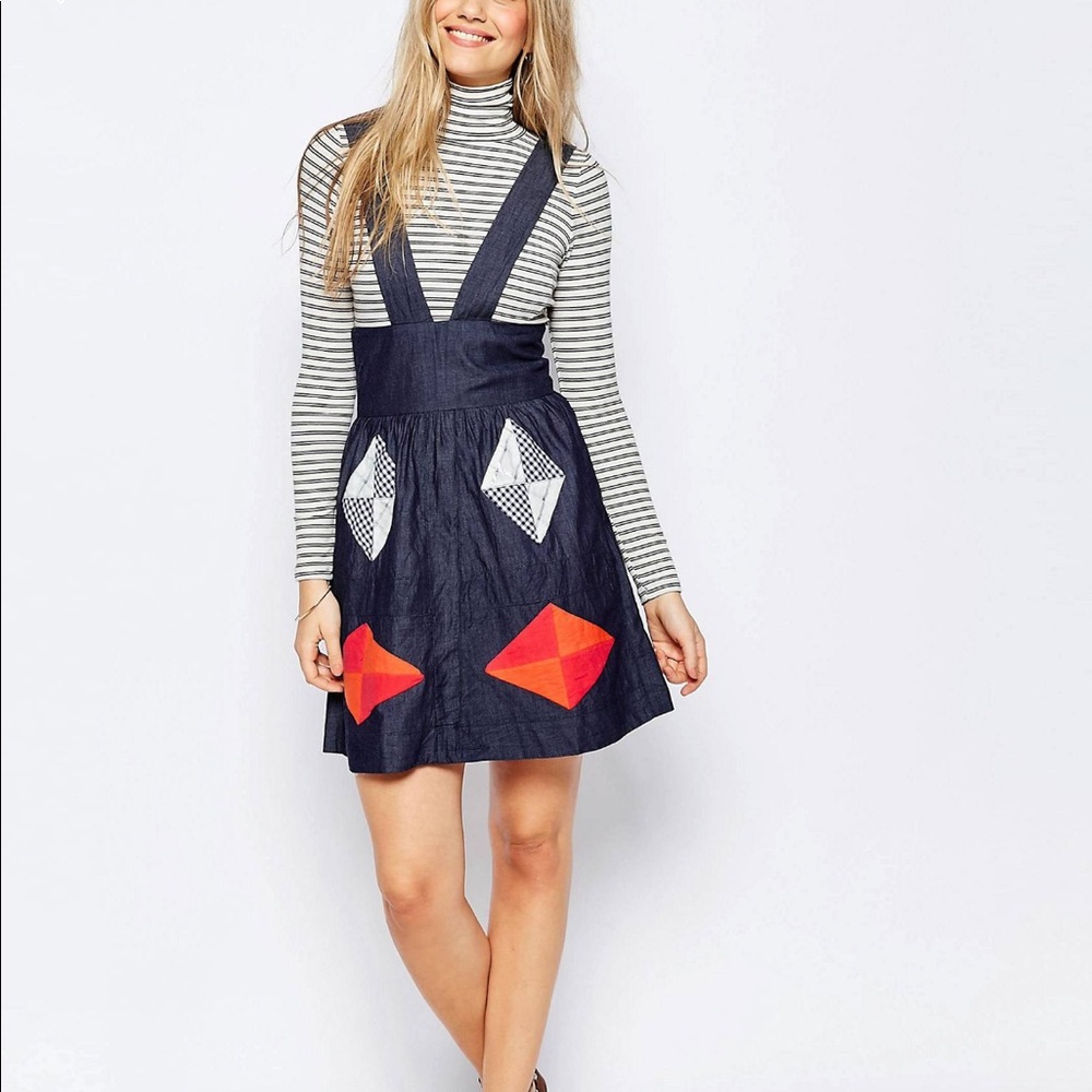 Family Affairs Treehouse Jumper Dress - Size M